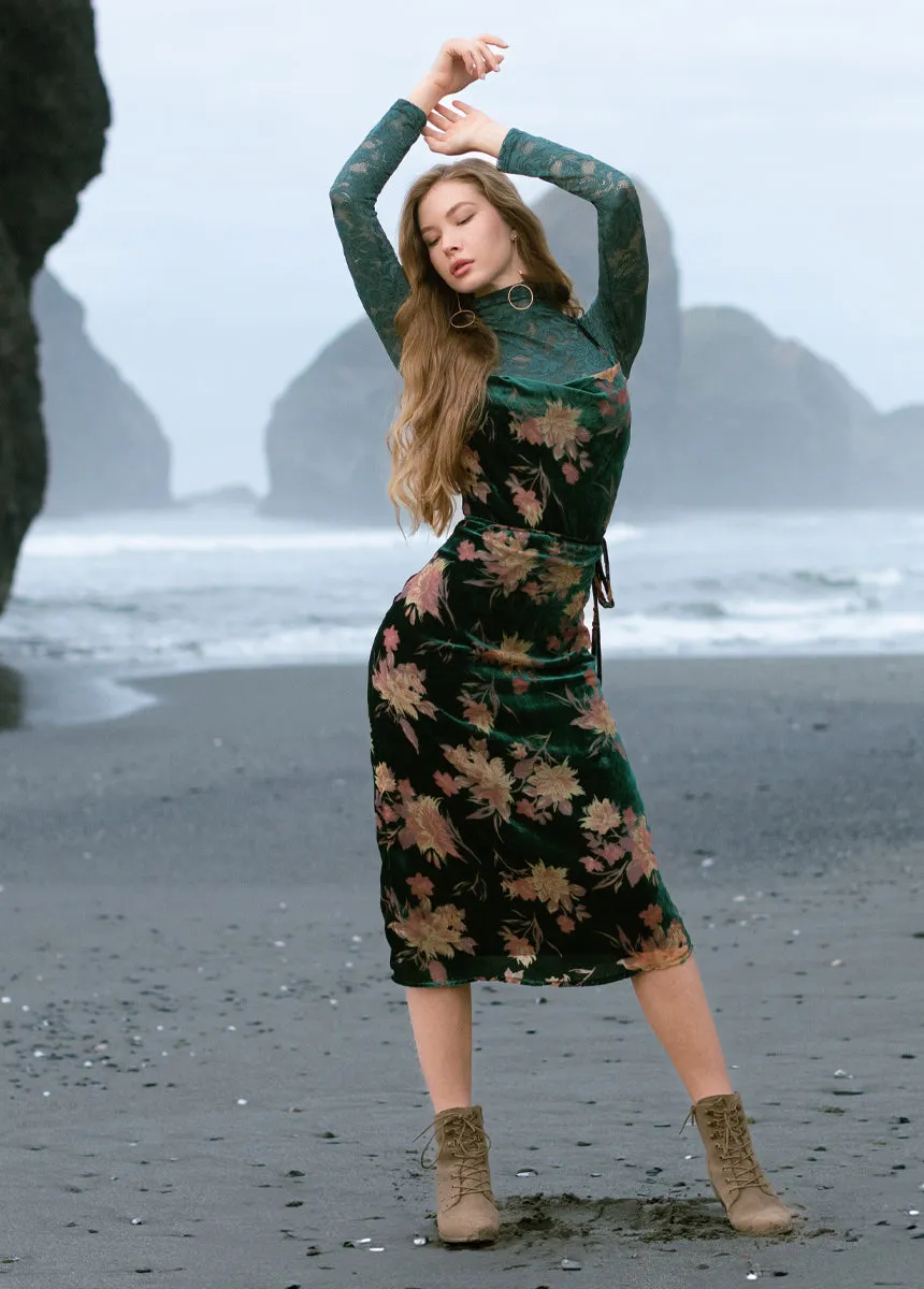 Amanda Dress in Peacock