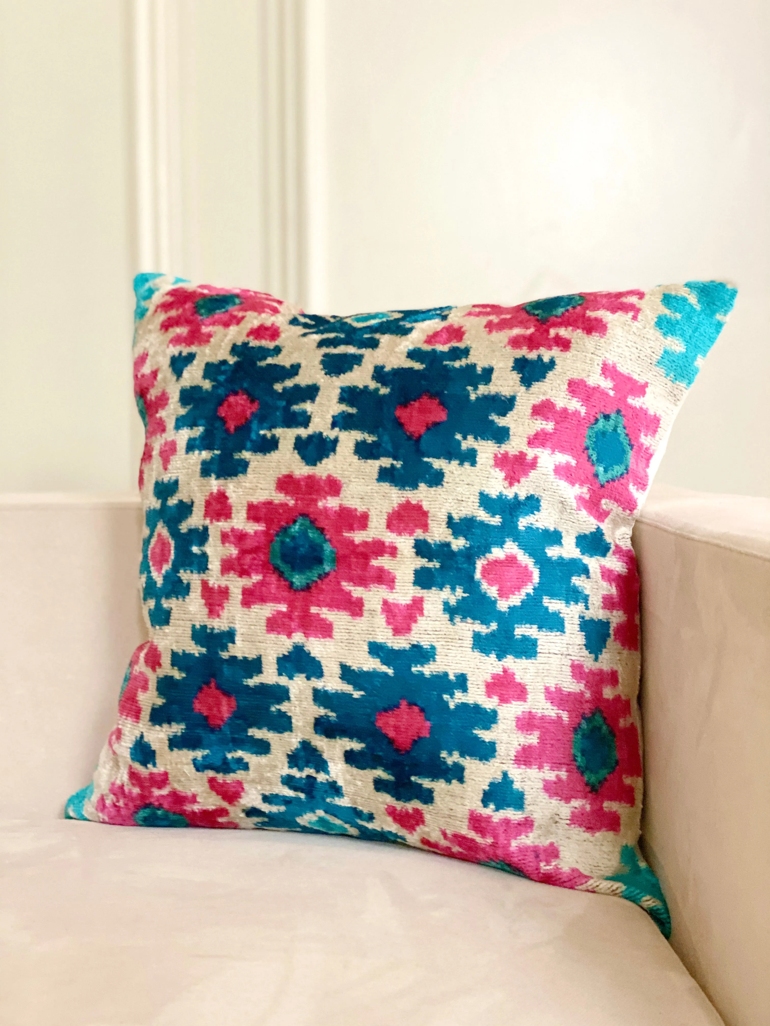 Classic Southwestern Gem Square Pillow Cover