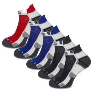 More Mile Miami Running Socks 5 Pack - Multi
