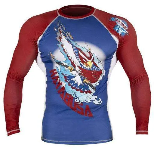 Ninja Falcon Rash Guard Long Sleeve