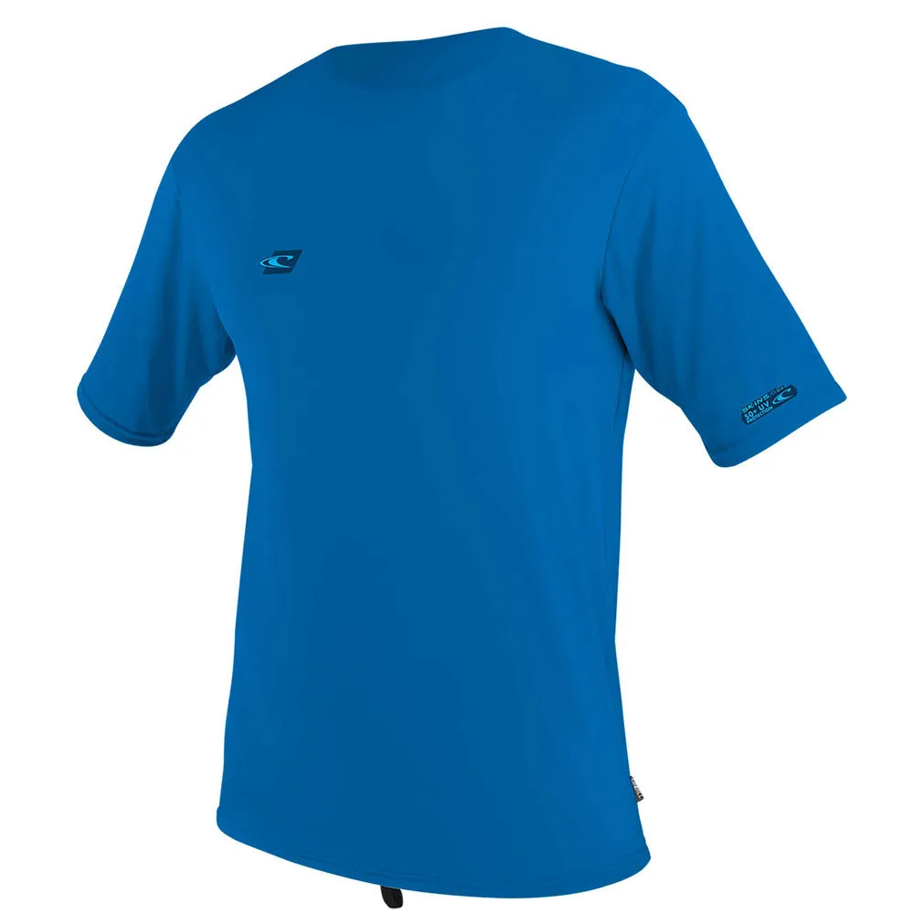 O'Neill Youth Premium Skins Short Sleeved Sun Shirt  - Ocean