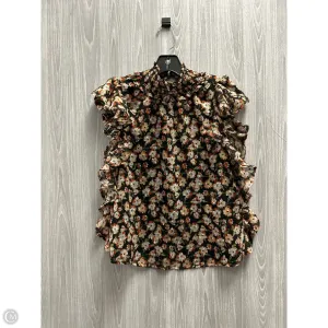 Top Short Sleeve By Blue Rain In Floral Print, Size: Xs